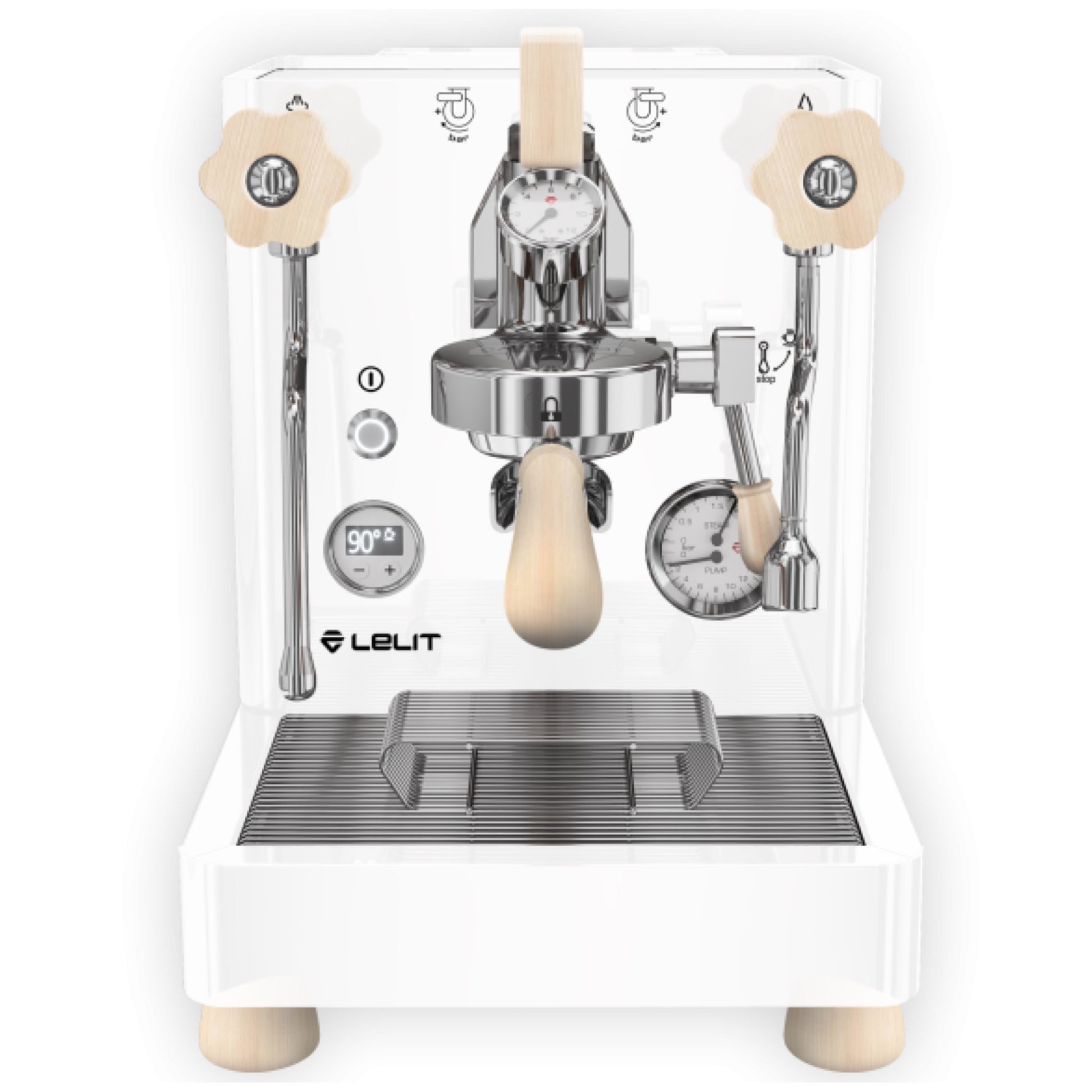 Lelit Bianca V3 Black & White Edition - Gigi-grinder